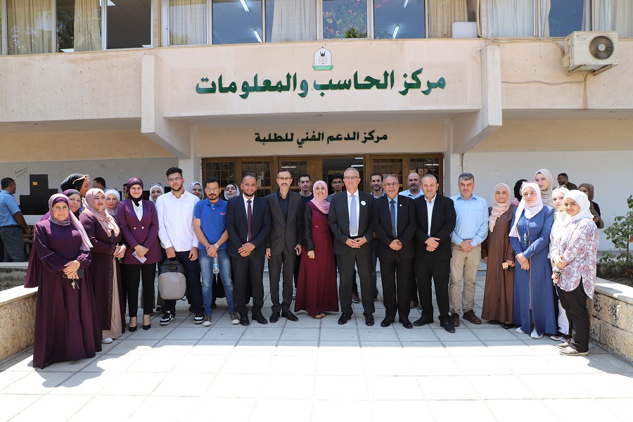 Massad Sponsors the Opening of the Technical Support Center for Students
